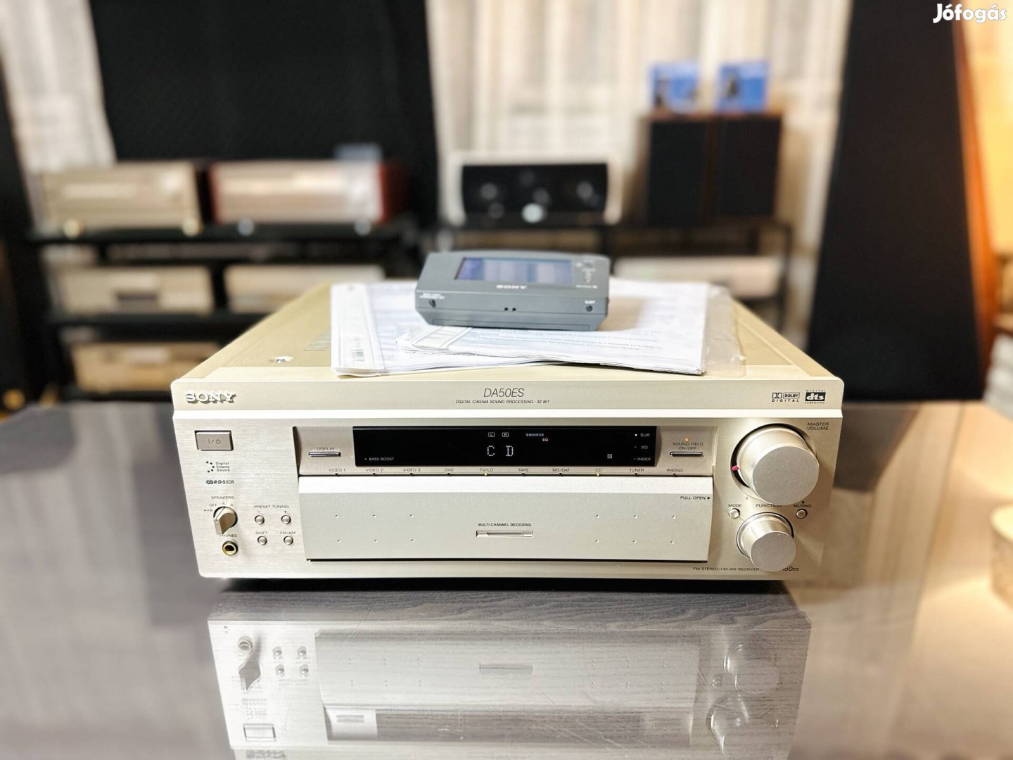 Sony STR-DA50Es Csúcs Sztereó Házimozi erősítő Hi-Fi hifi