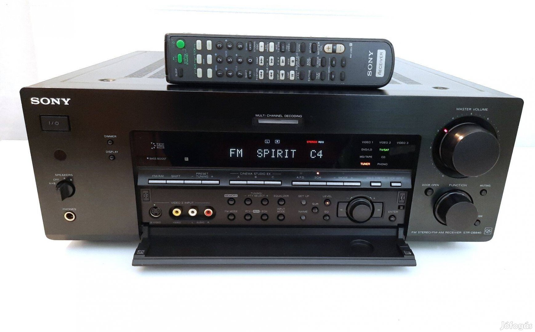 Sony STR-DB840 QS AV receiver Phono fokozattal