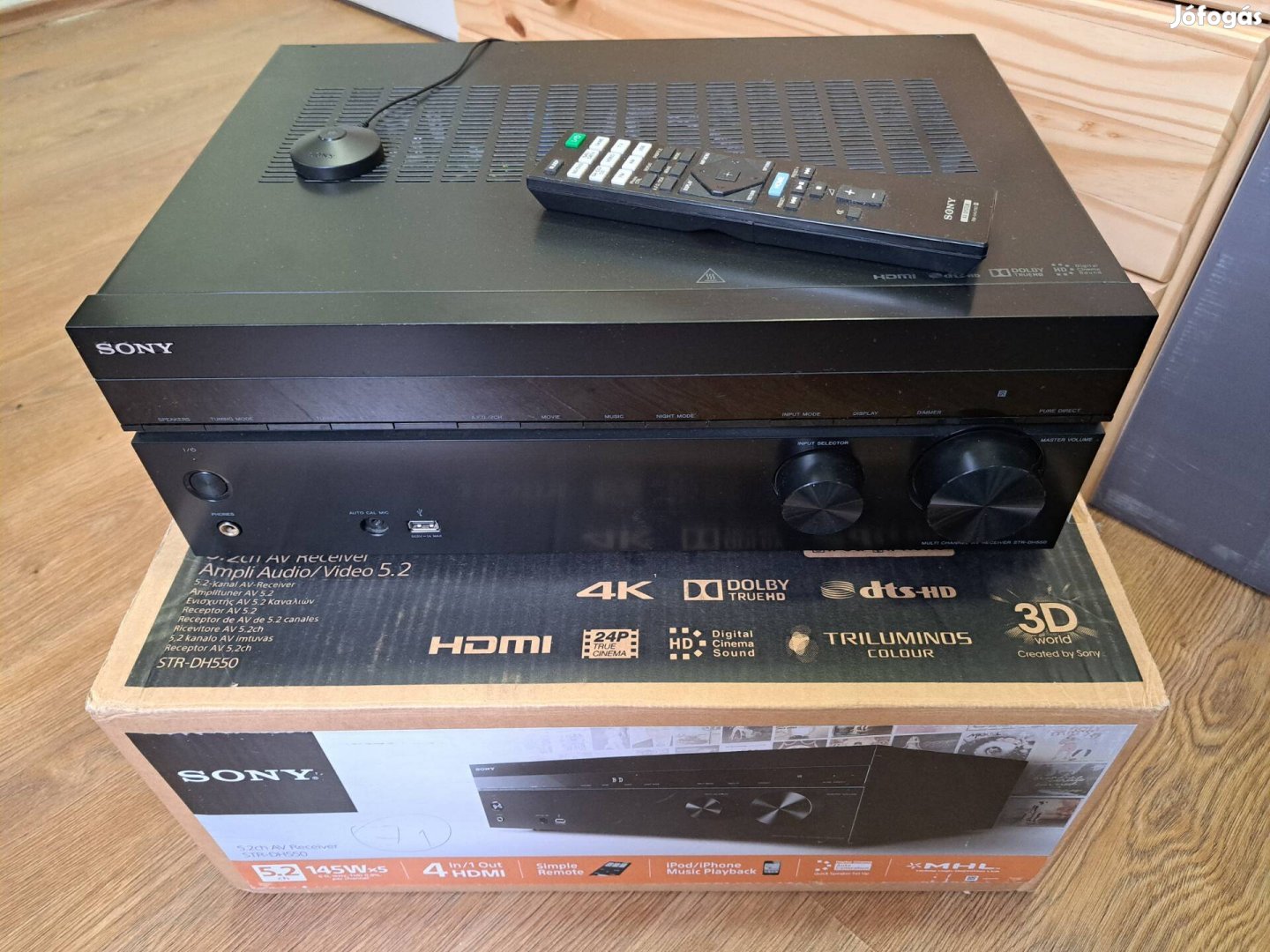 Sony STR-DH550 AV Receiver erősítő. 