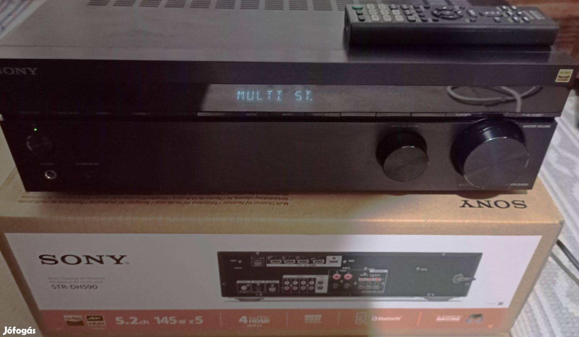Sony STR-DH590 5.2 csatornás erősítő 5x145W