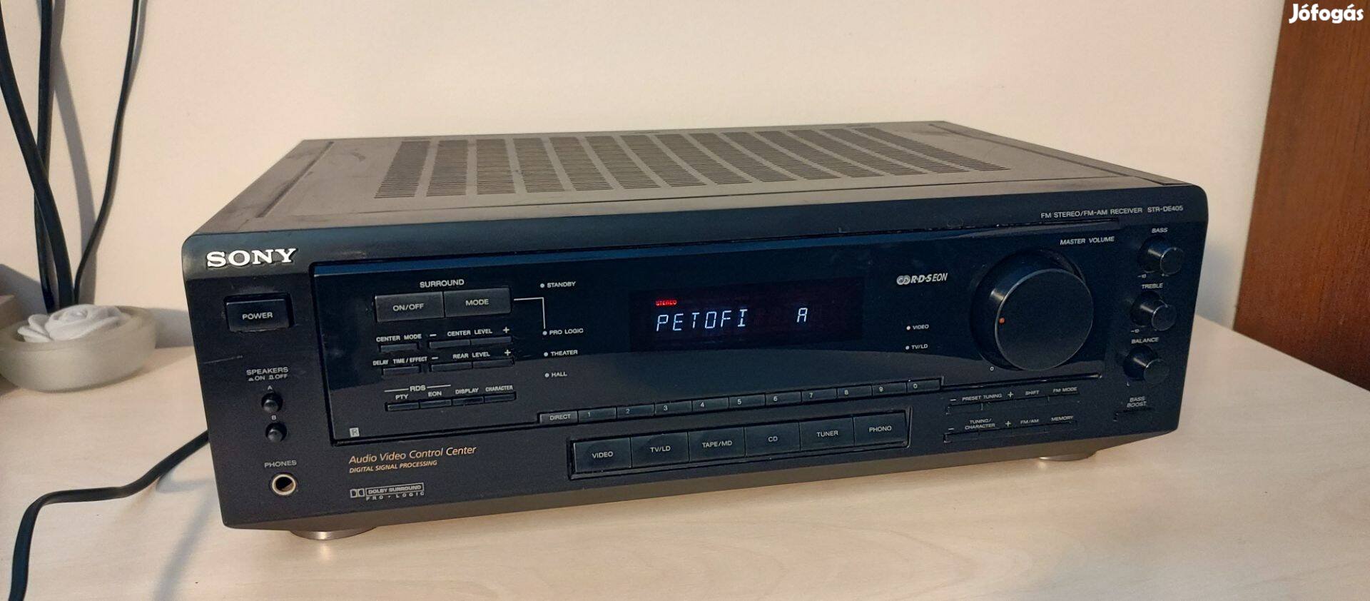 Sony STR-De405 hangfalakhoz való rádiós erősítő garanciával!
