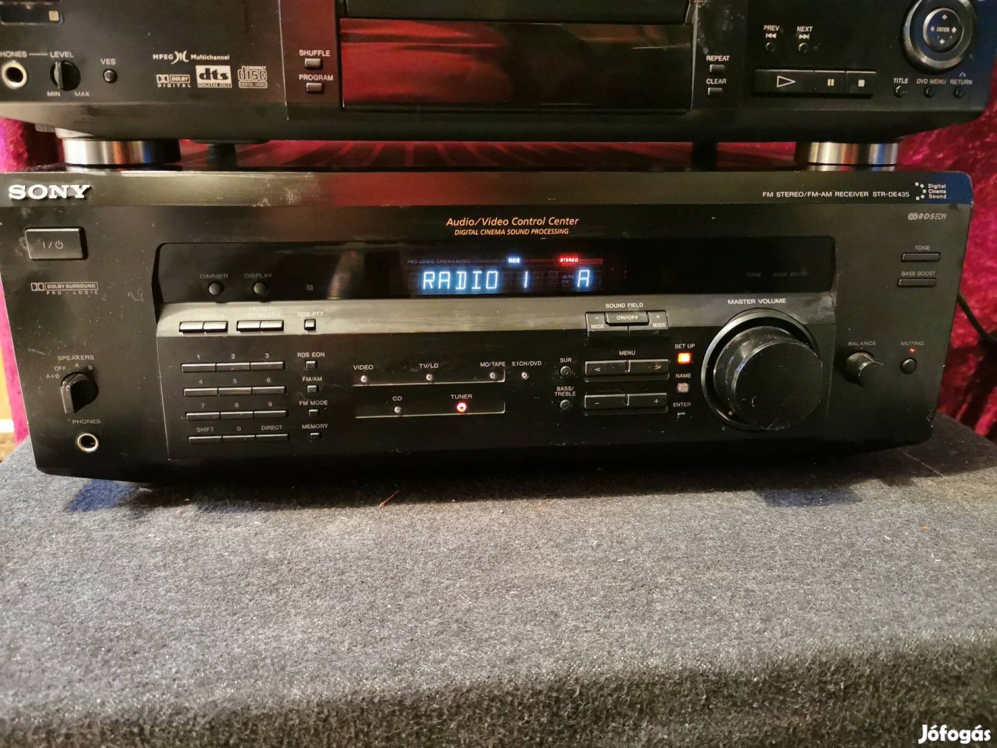 Sony STR-De475 Dolby Sorrund Sony DVP-S525D 