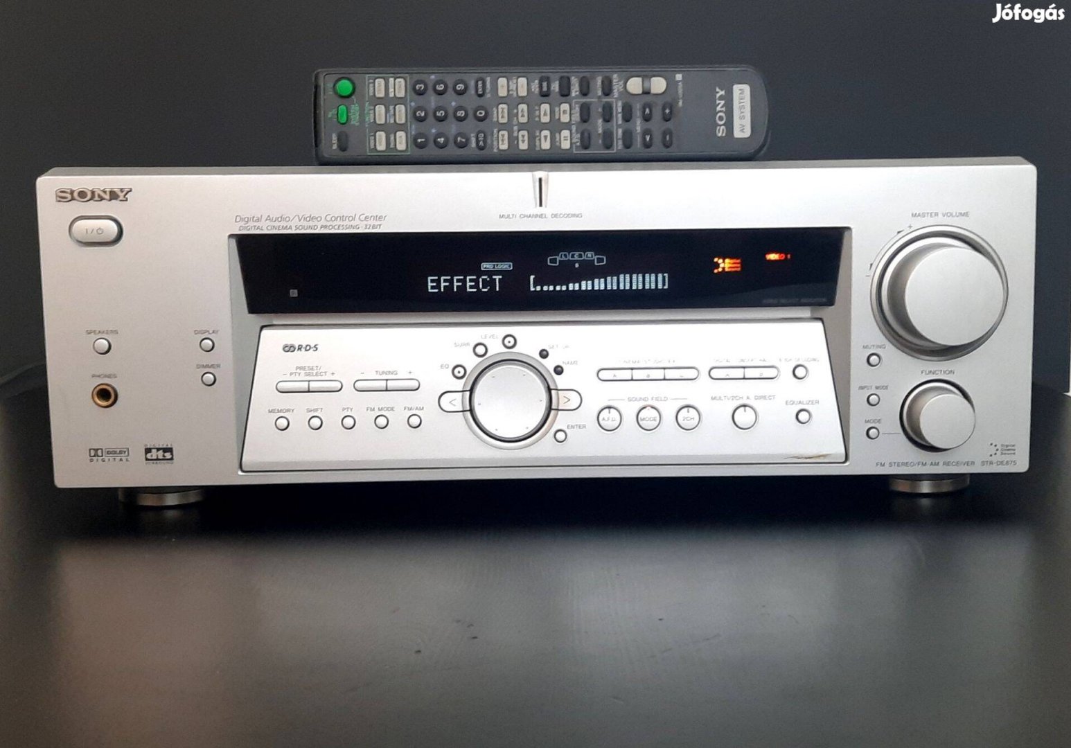 Sony STR-De875 AV receiver Phono fokozattal, 5.2-es