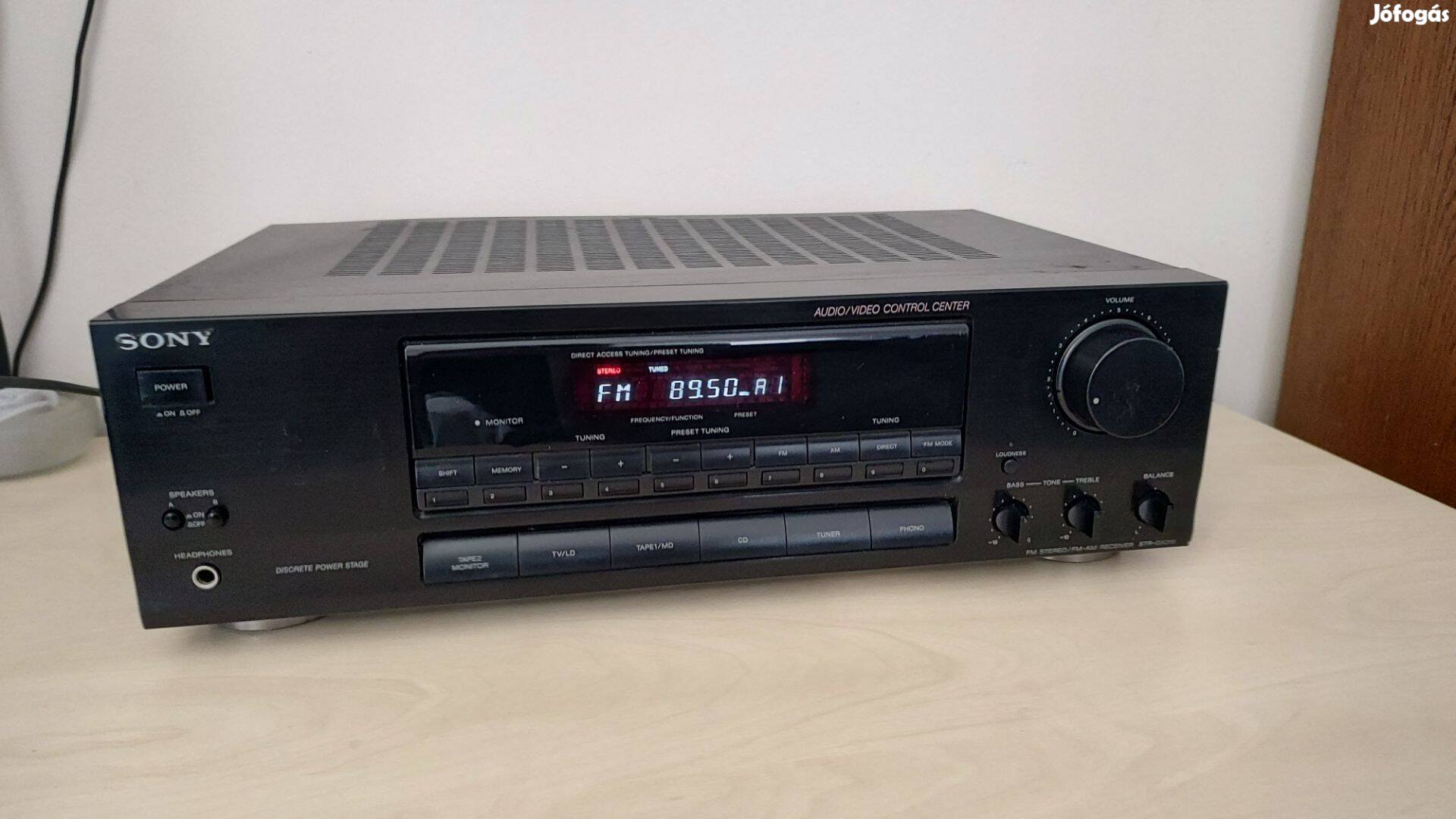 Sony STR-Gx215 hangfalakhoz való rádiós erősítő garanciával!