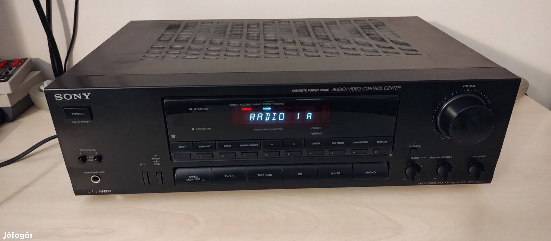 Sony STR-Gx315 hangfalakhoz való rádiós erősítő garanciával!