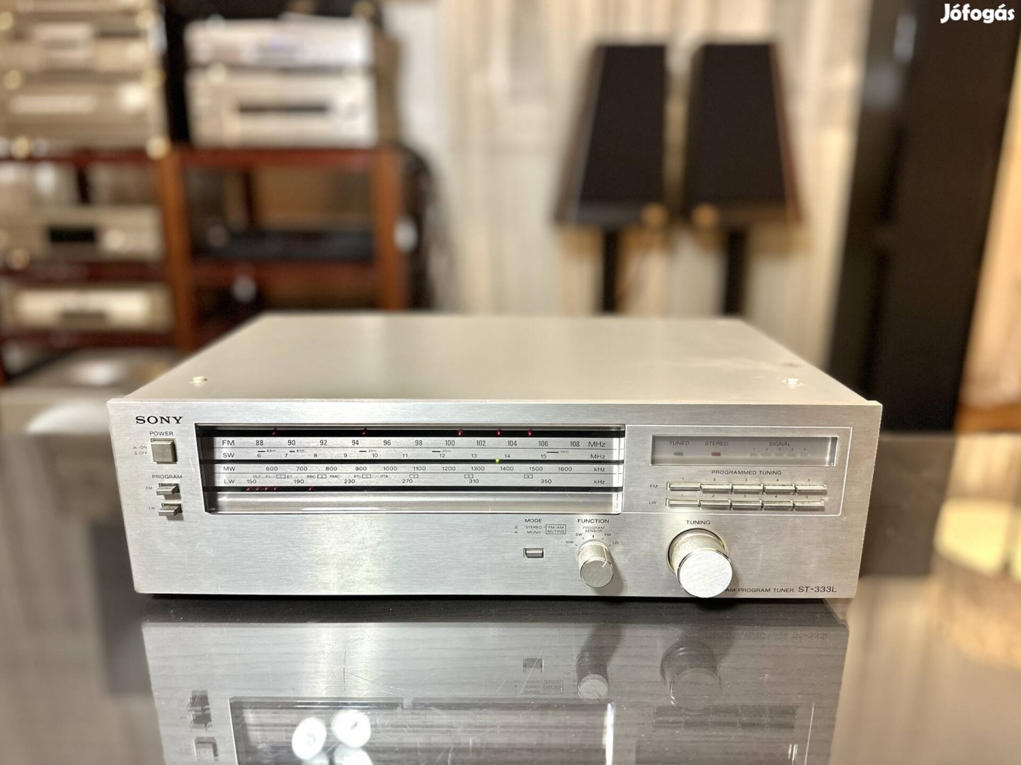 Sony ST-333L Retro Vintage Tuner FM/AM Rádió hifi hi-fi