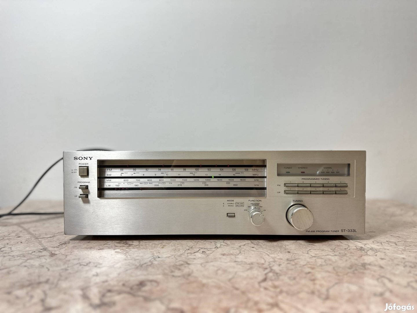 Sony ST-333L tuner fm am rádió hifi hi-fi