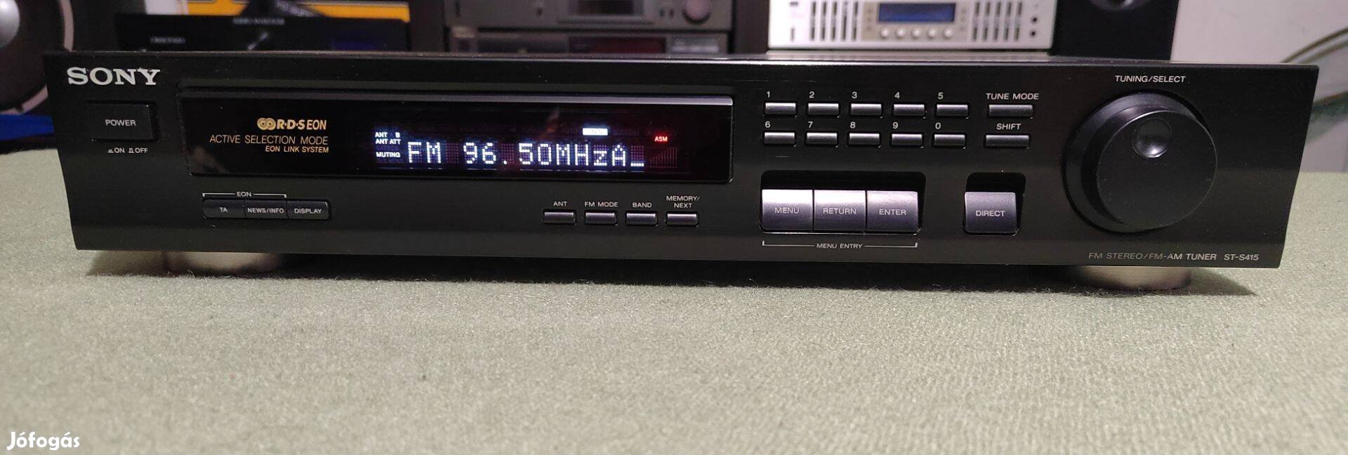 Sony ST-S415 tuner, rádió