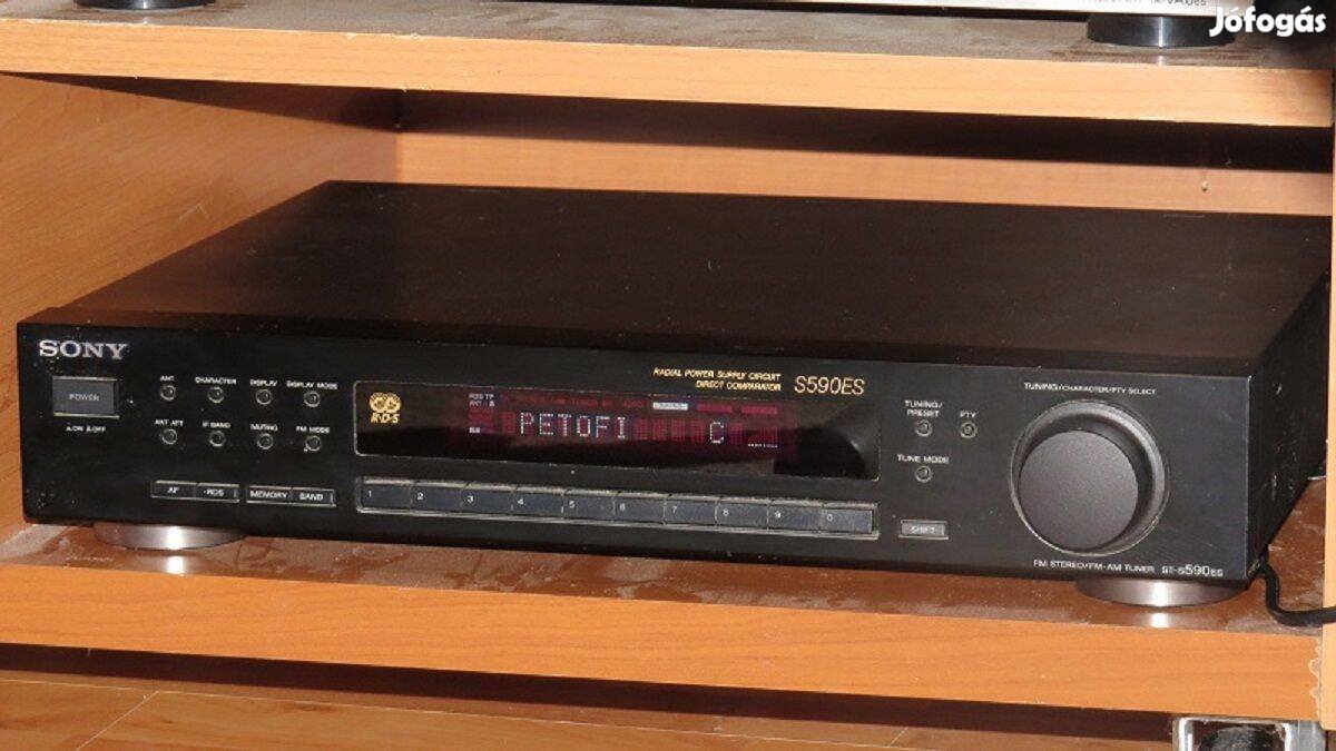 Sony ST-S590 Es RDS hifi rádió tuner