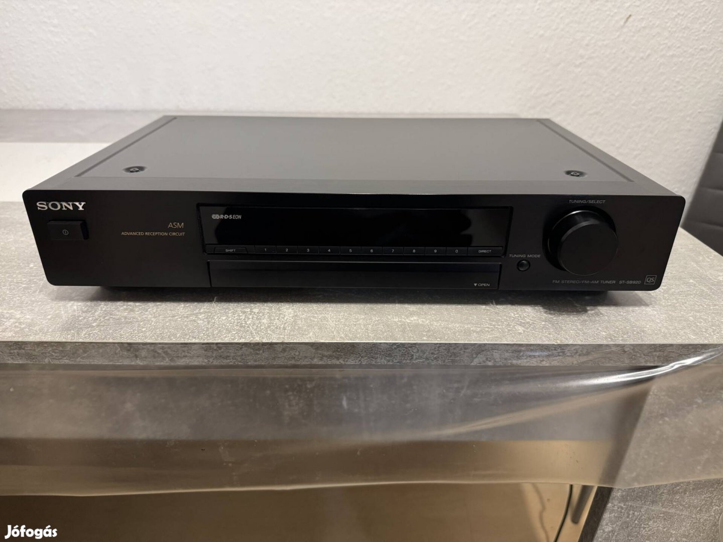 Sony ST-SB920QS FM-AM Stereo Hi-Fi Tuner 