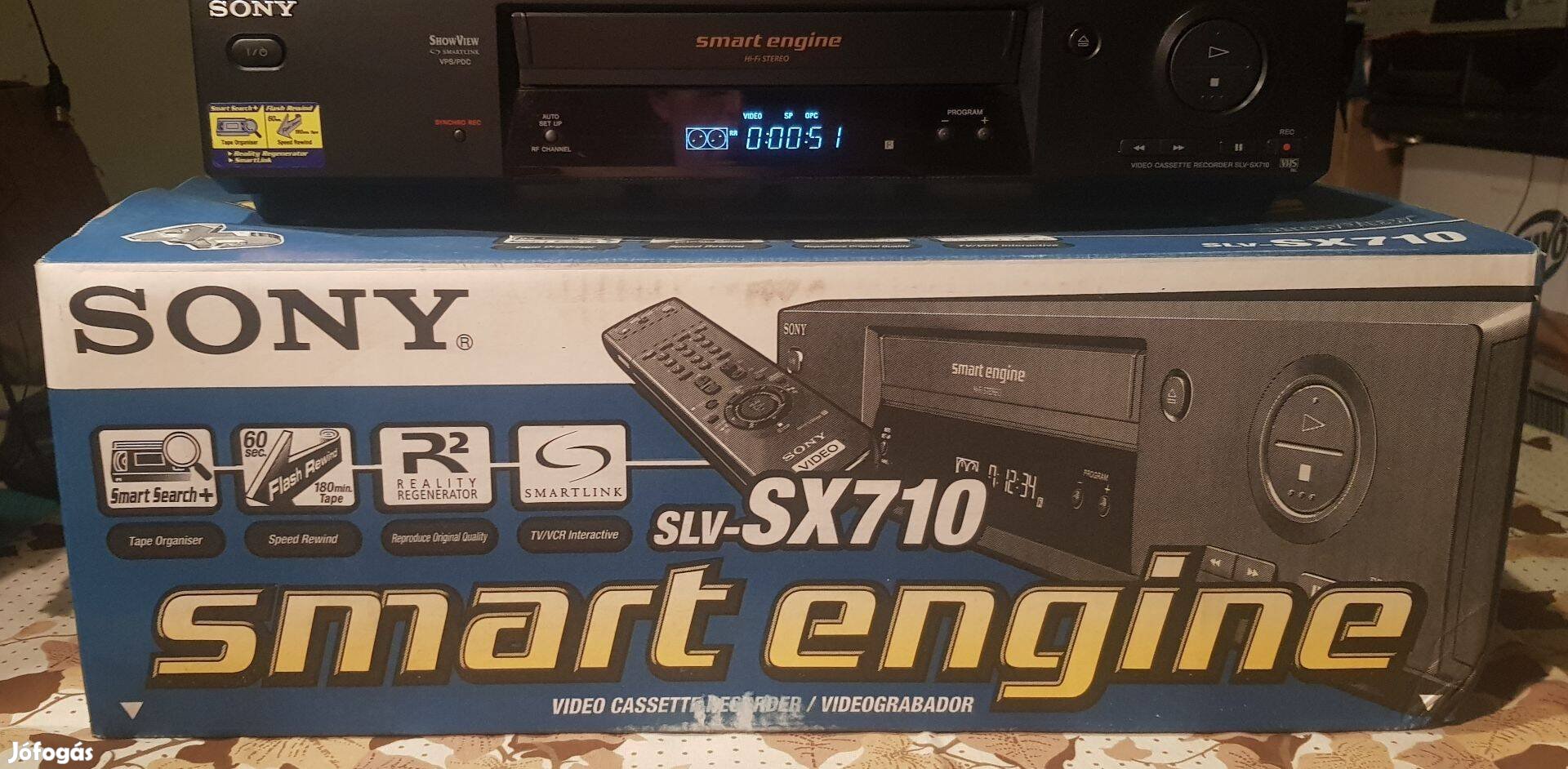 Sony SX710 videó magnó VHS hifi stereo 9