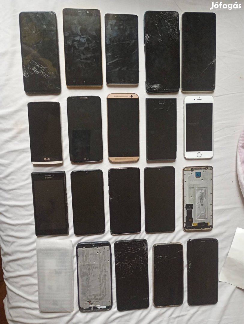 Sony Samsung Htc Lg Motorola hibás csomag 