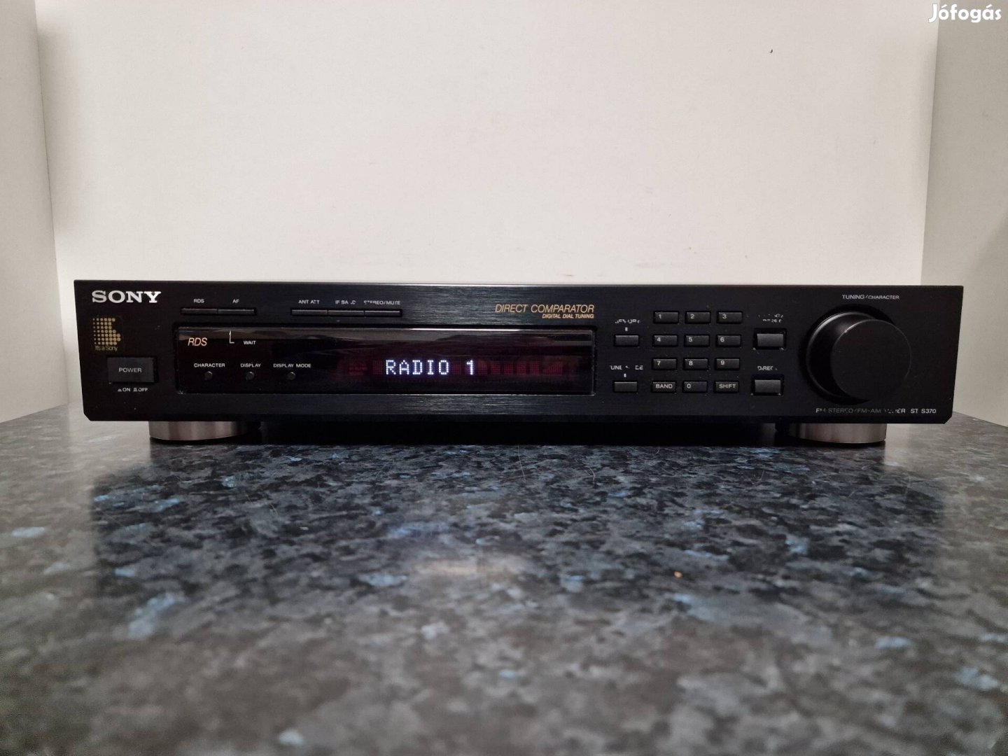 Sony St-S370 rádió tuner, kis hibával 