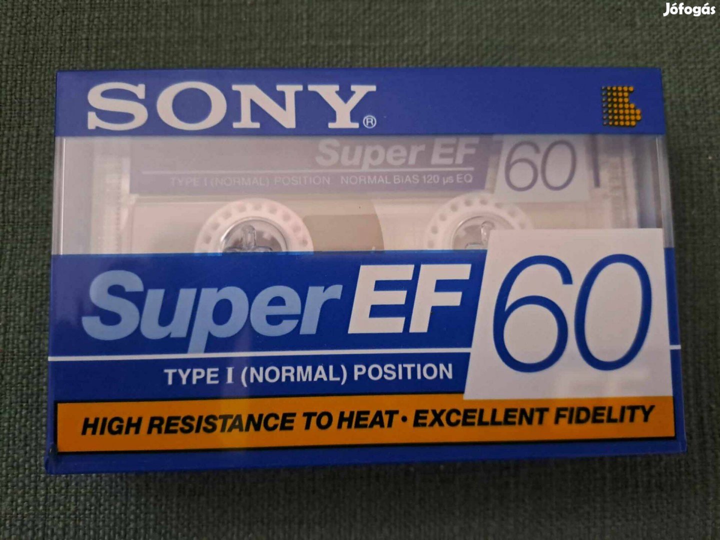 Sony Super EF-60 bontatlan magnókazetta