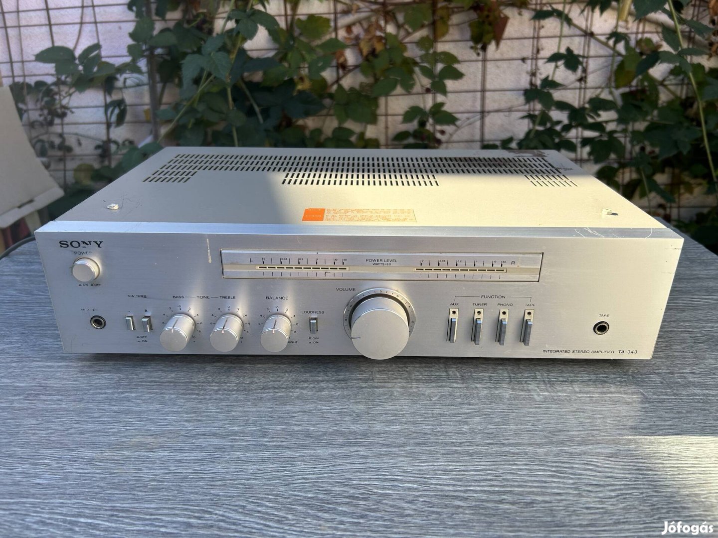 Sony TA-343 sztereo erősítő 