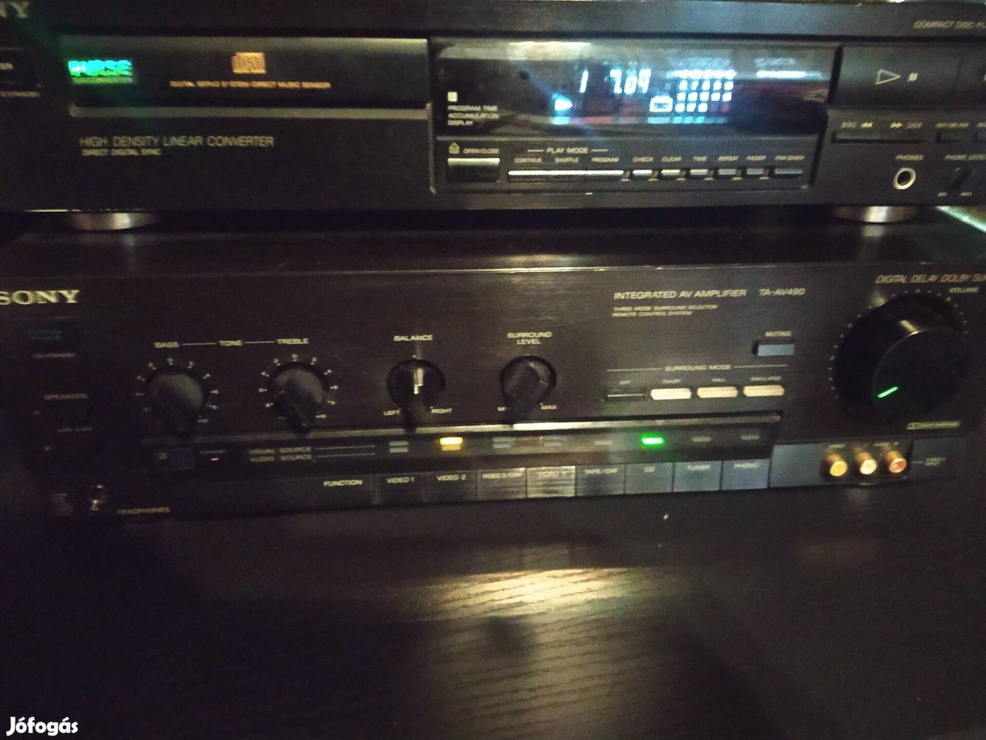 Sony TA-AV490 erösitő