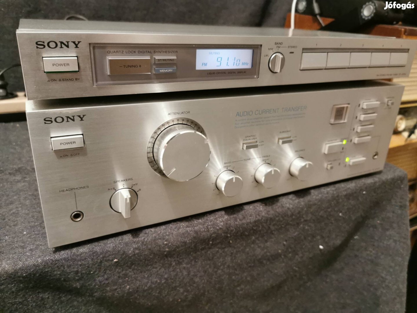 Sony TA-AX500 Sztereó Erősítő ST-Jx35L Tuner 