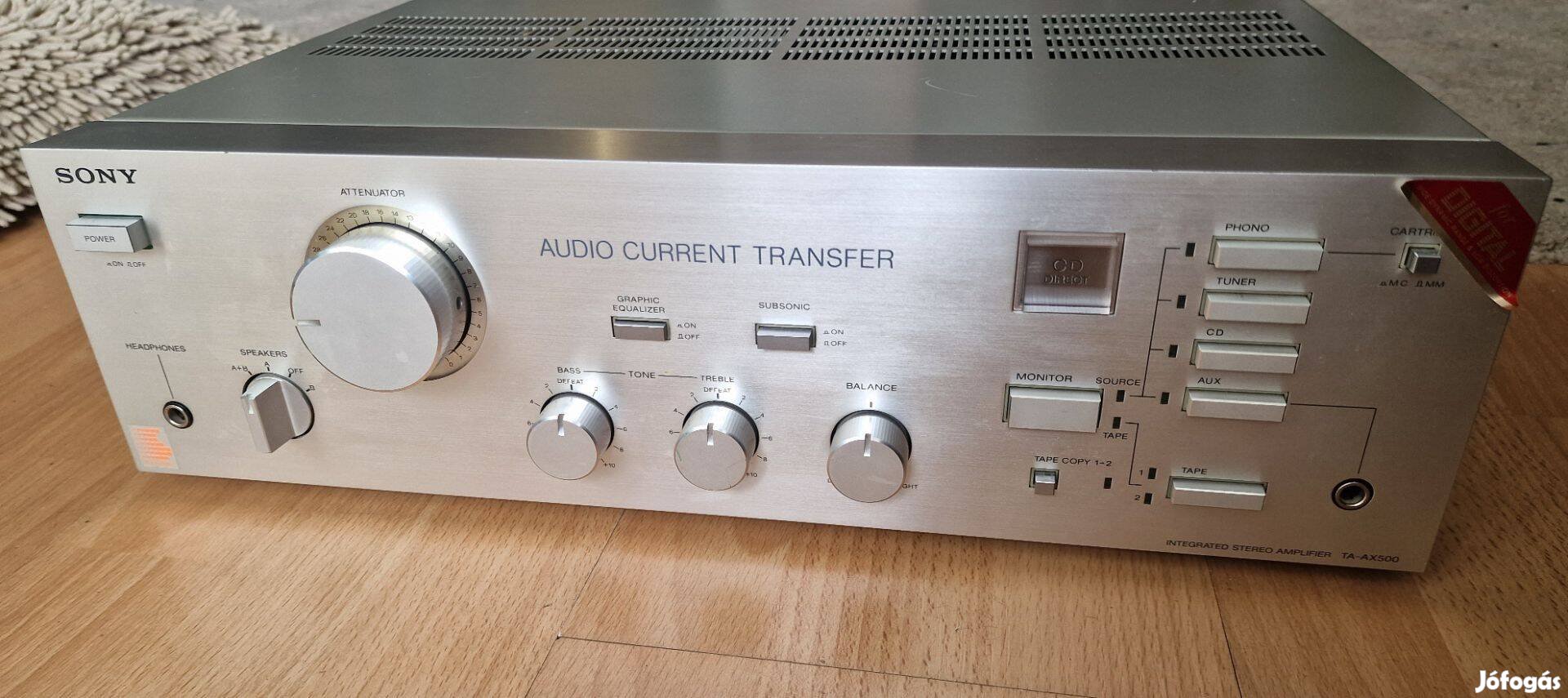 Sony TA AX500 sztereó erősítő eladó
