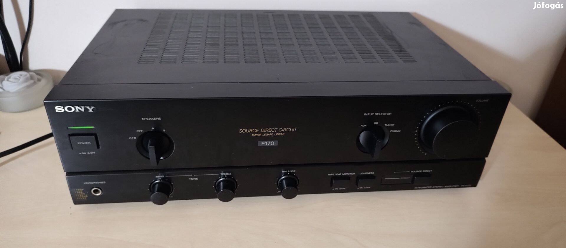 Sony TA-F170, hangfalakhoz való erősítő garanciával!