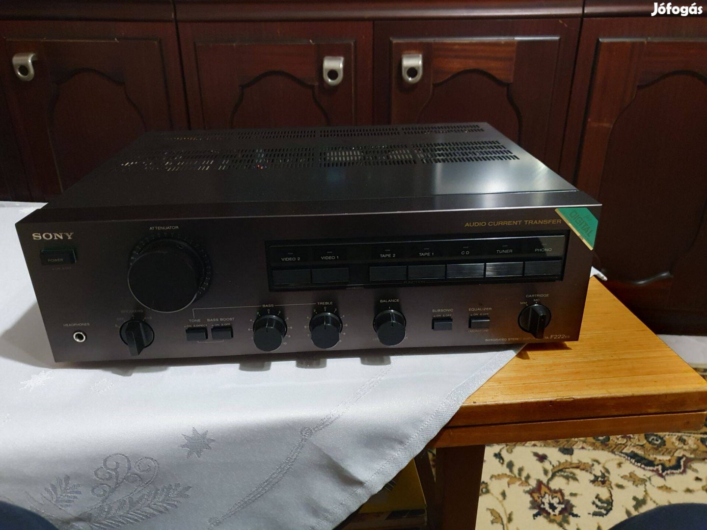 Sony TA-F222Es Stereo Erősítő