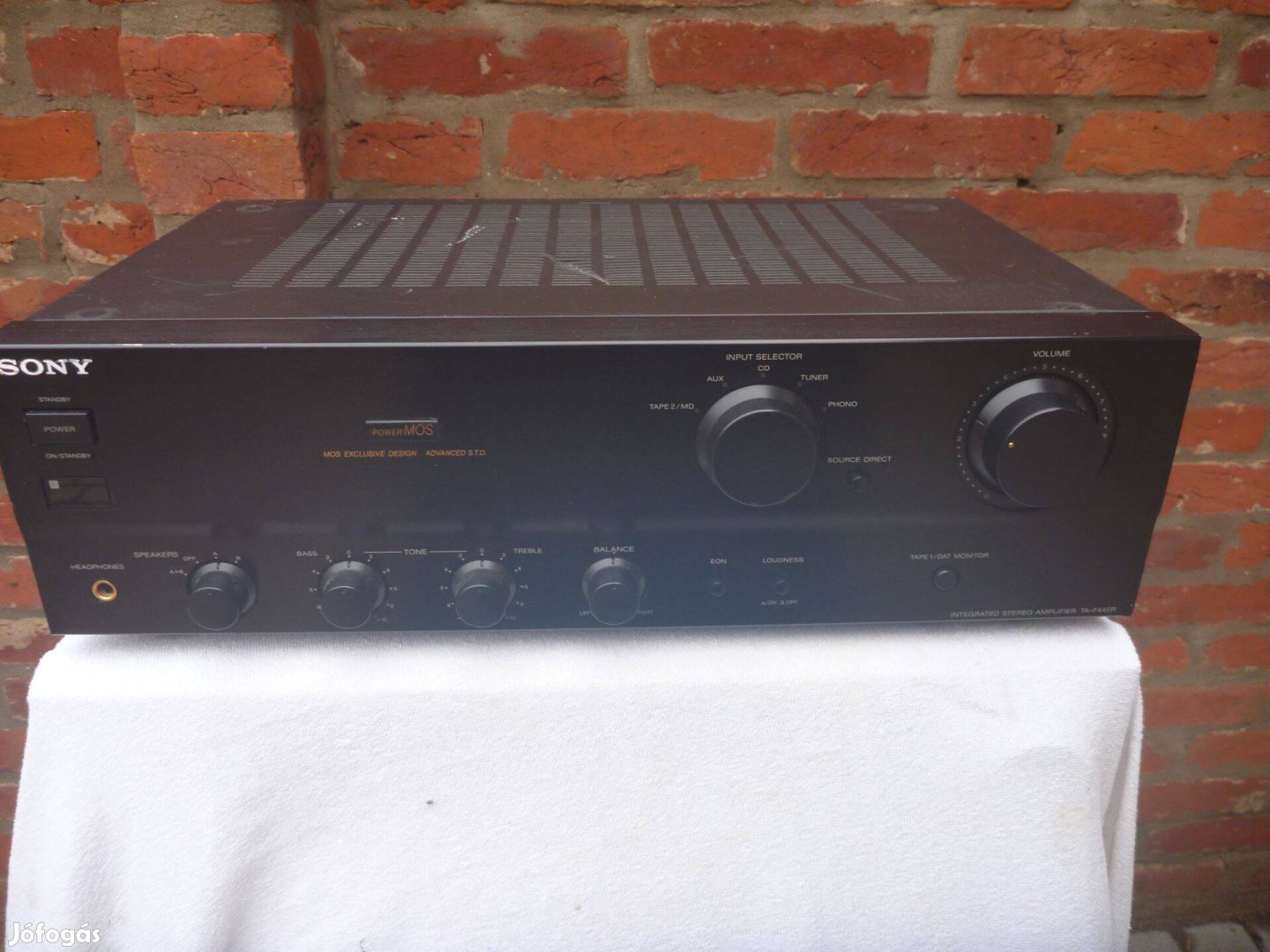 Sony TA-F445R MOS FET erősítő távirányítóval