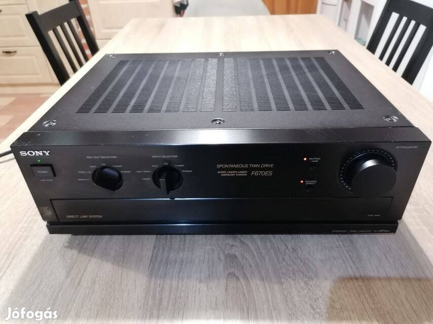 Sony TA-F670Es erésítő