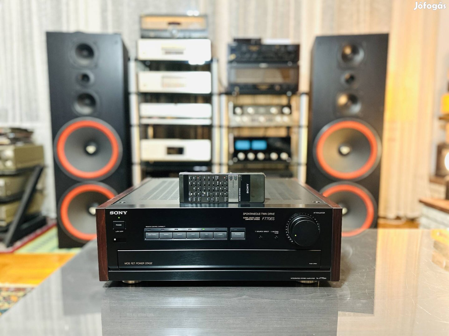 Sony TA-F770Es Minőségi Sztereó Erősítő Hi-Fi hifi
