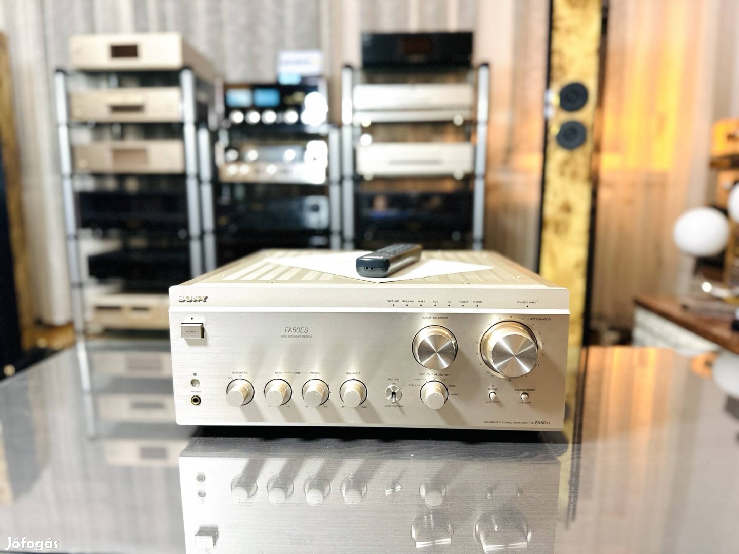 Sony TA-Fa50Es Prémium sztereó hi-fi hifi erősítő újszerű állapotban