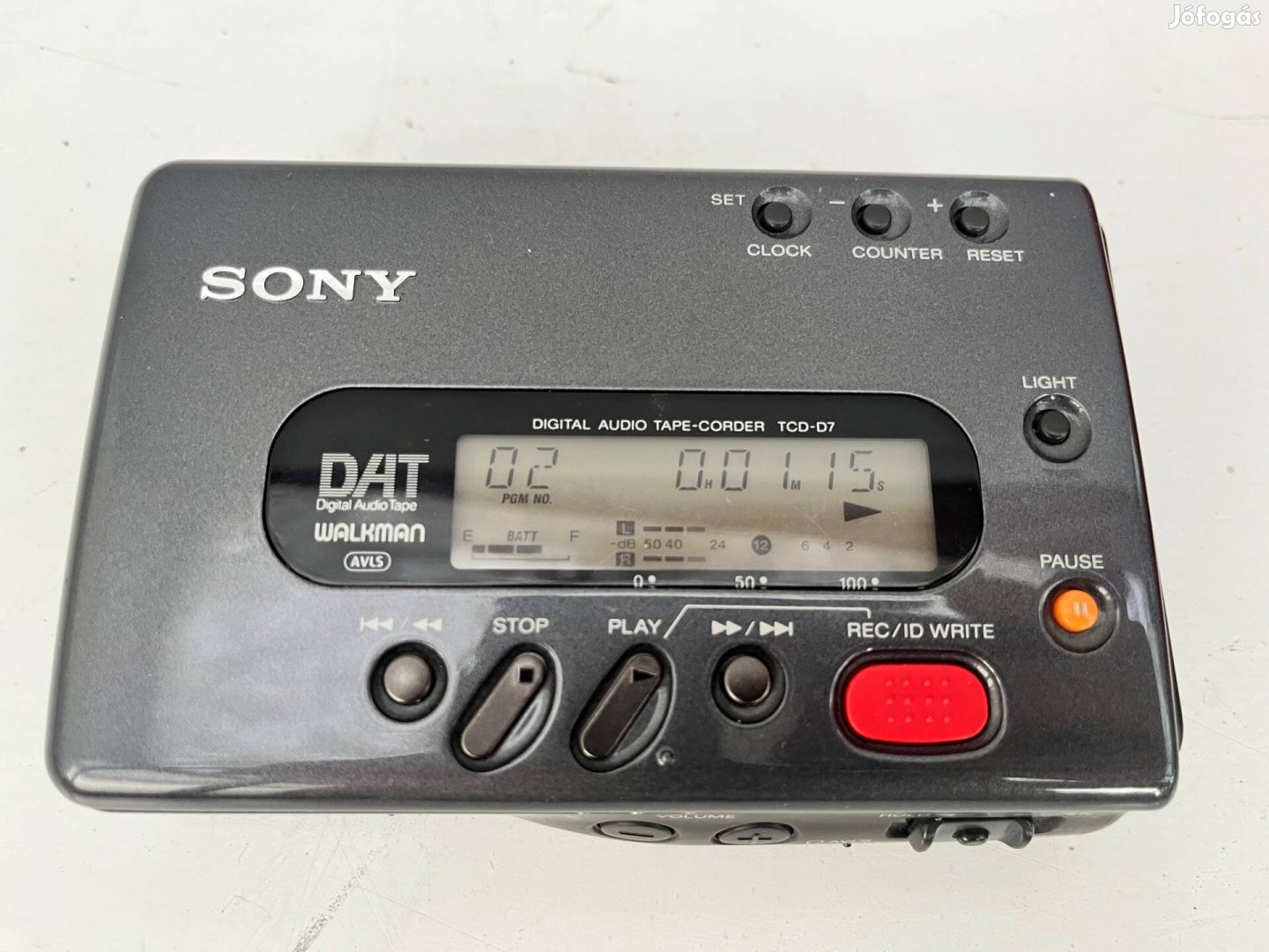 Sony TCD-D7 dat magnó walkman szervizelve