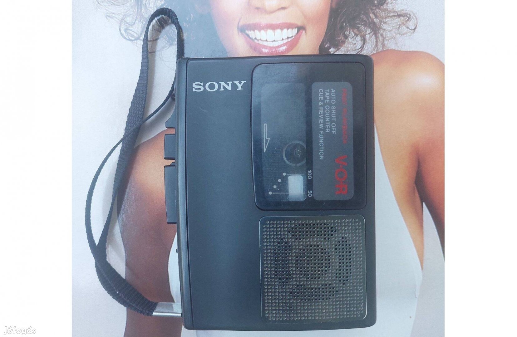 Sony TCM-S66V Diktafon Walkman Kazettás MAGNÓ 2 x Sebesség VOR Sony