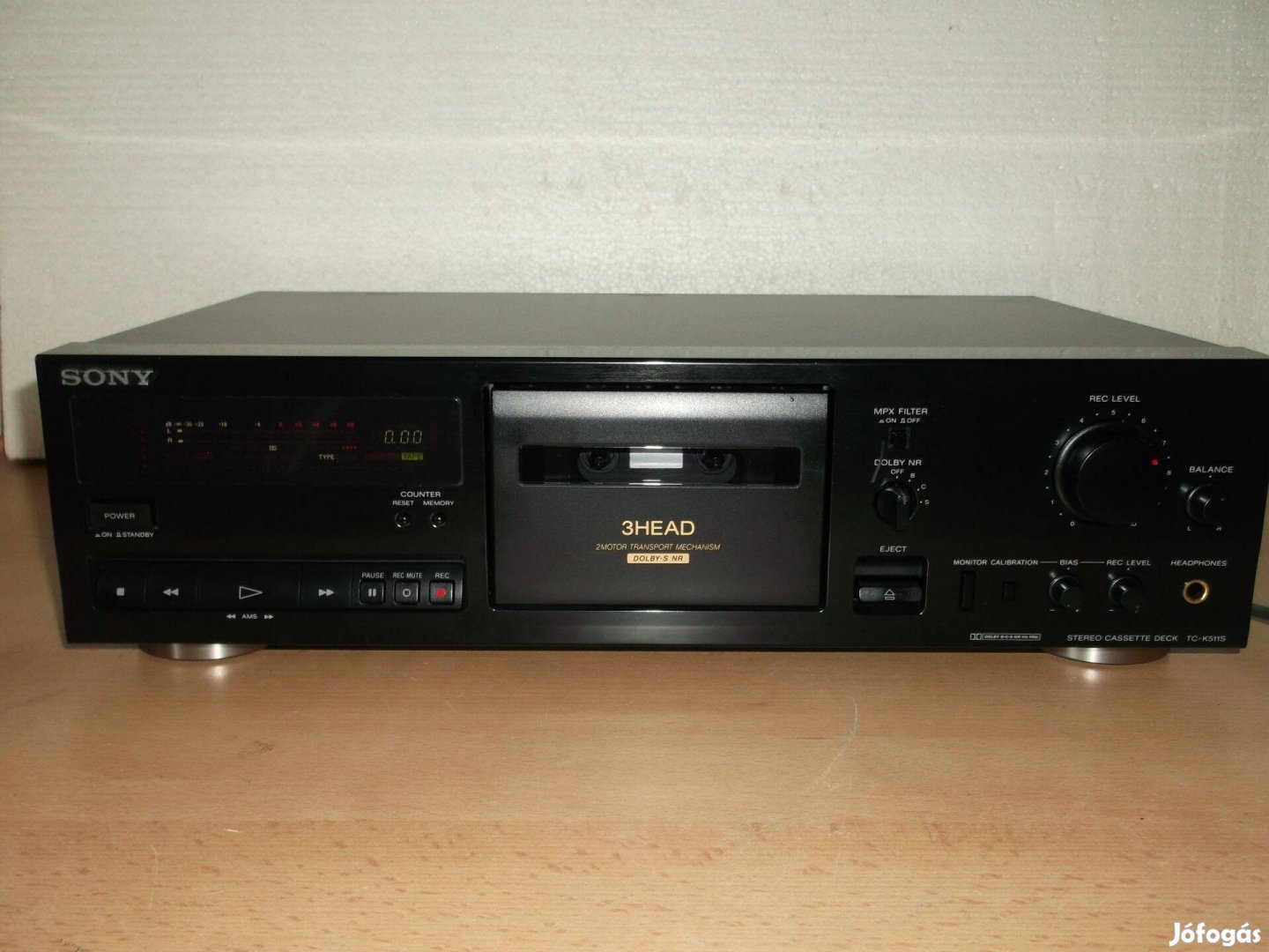 Sony TC-K511S kazettás deck 3 fej 2 motor