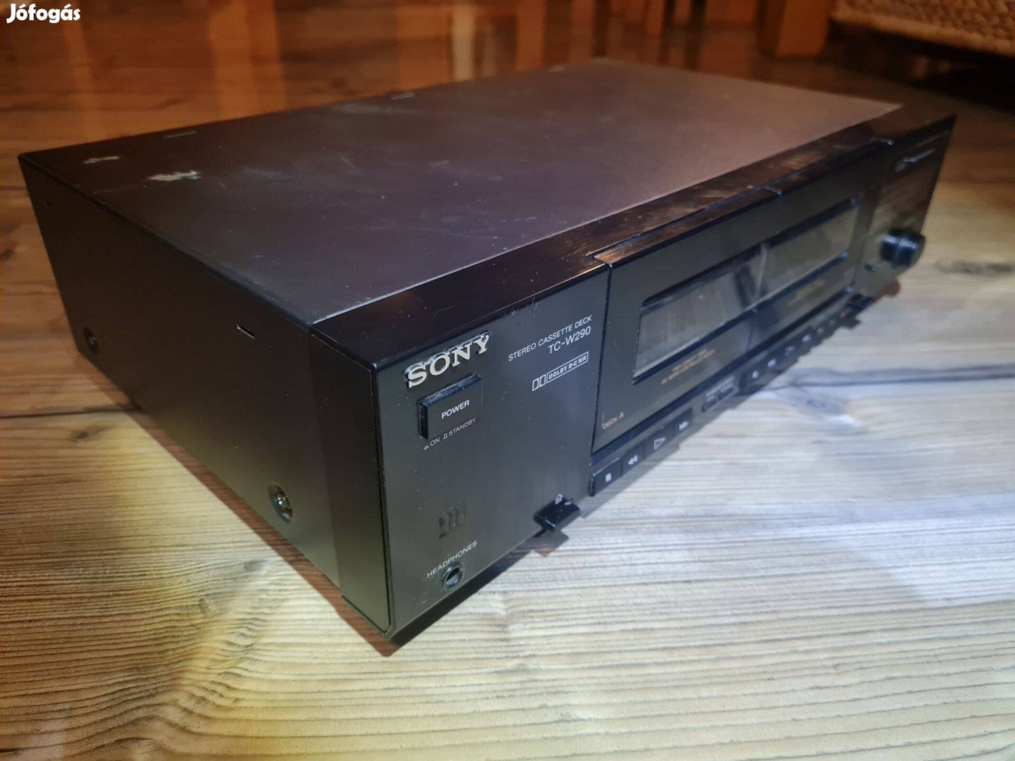 Sony TC-W290, kétkazettás deck