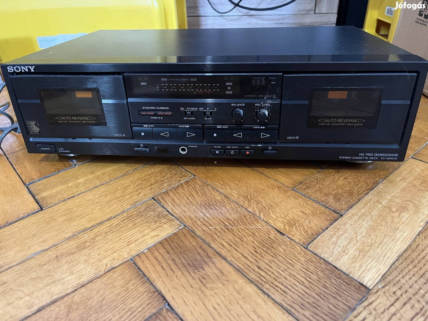 Sony TC WR 570 deck