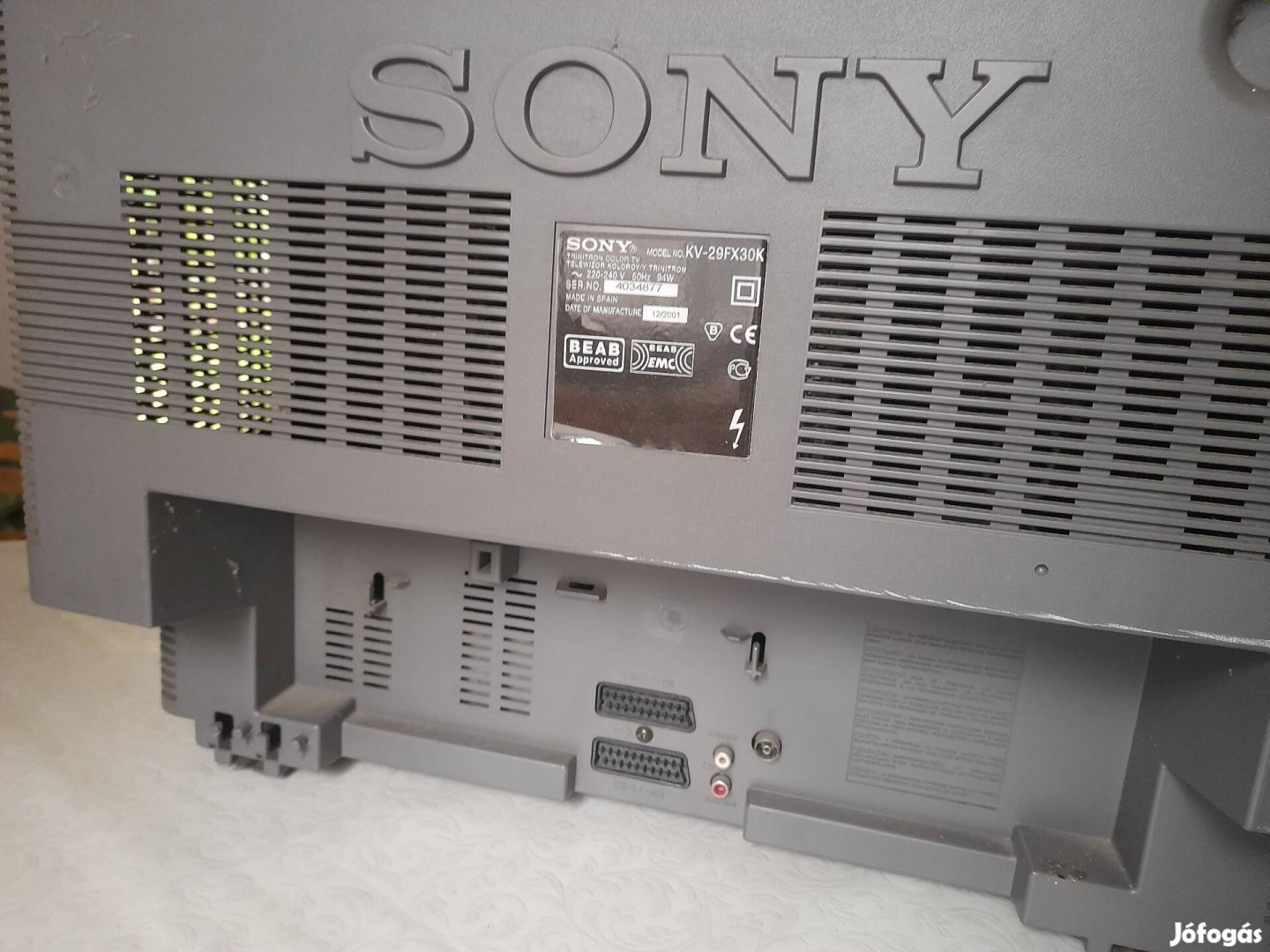 Sony TV nyaralóban használt eladó