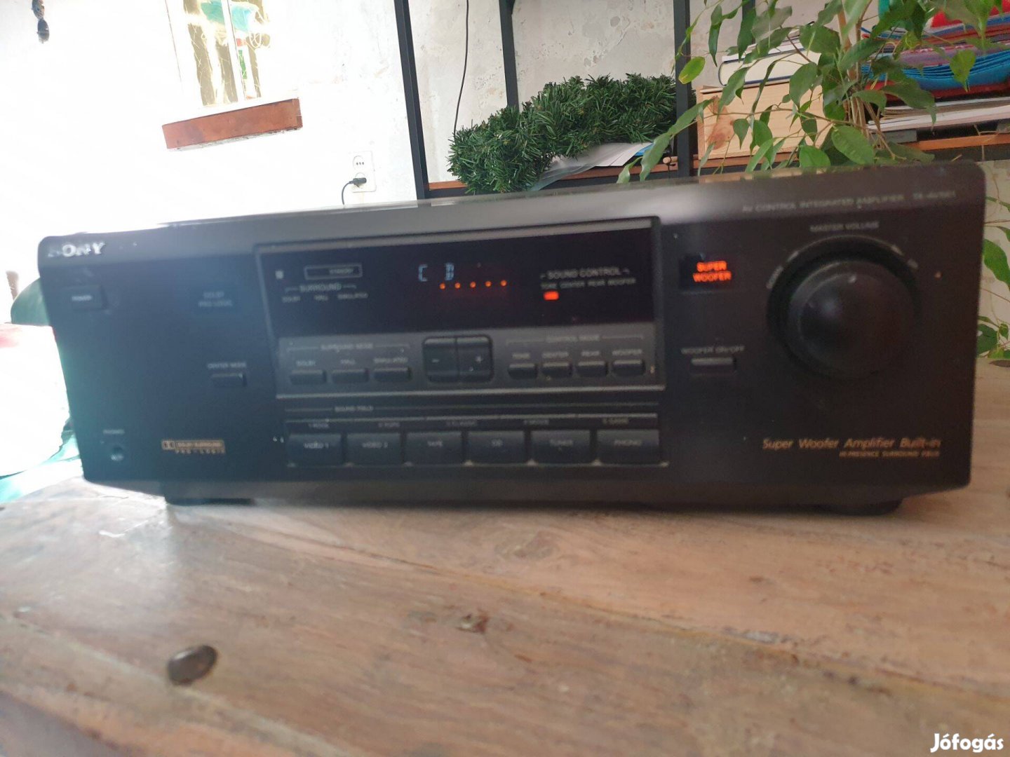Sony T-AV561 házimozi erősítő eladó távirányítóval, 100 Watt / csat