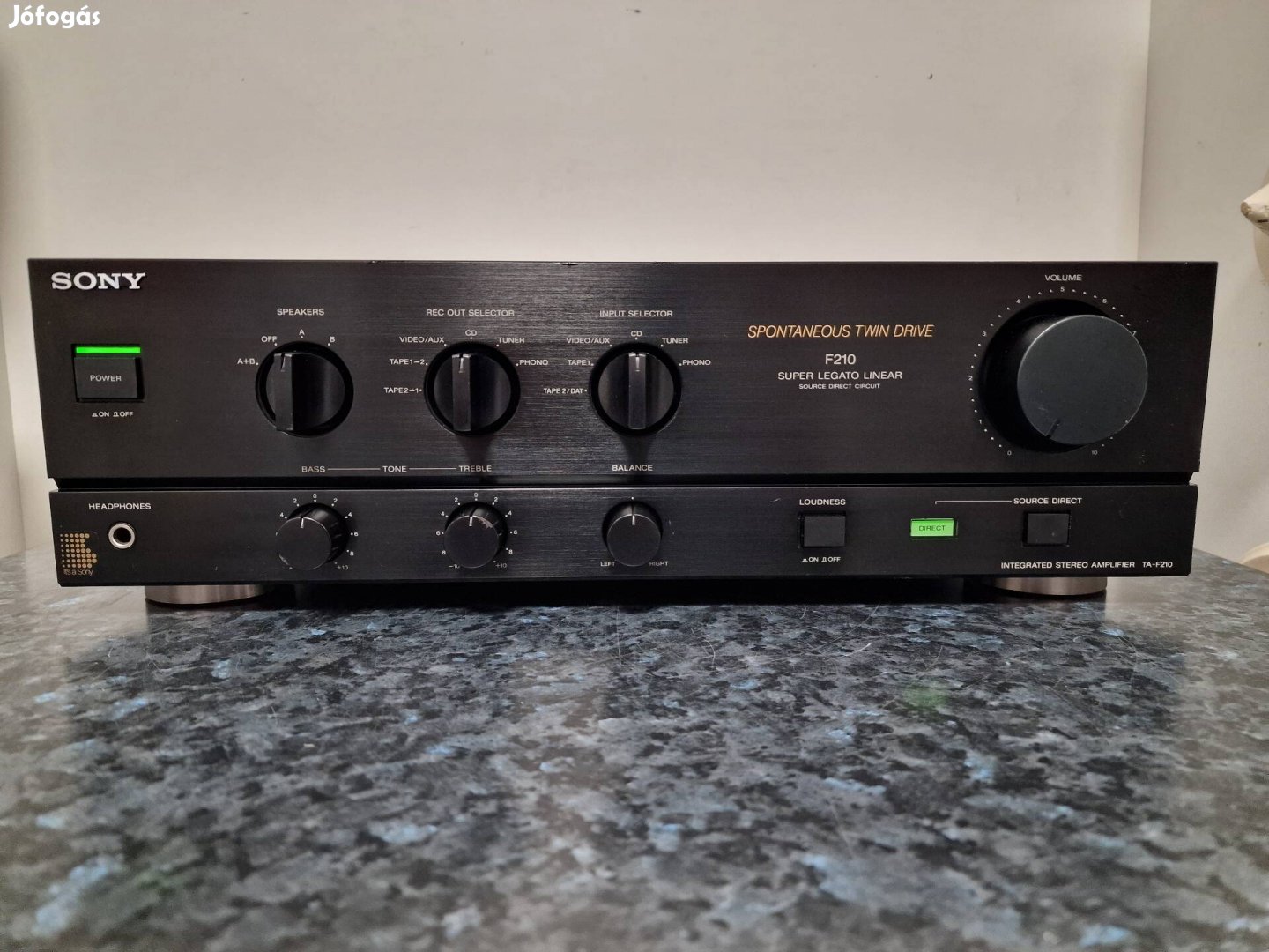 Sony Ta-F210 stereo erősítő