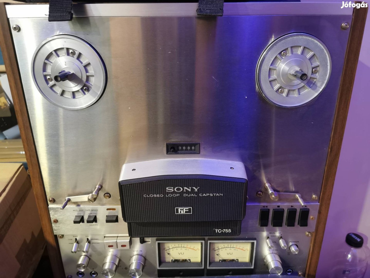 Sony Tc 755 nagyorsós szalagos magnó