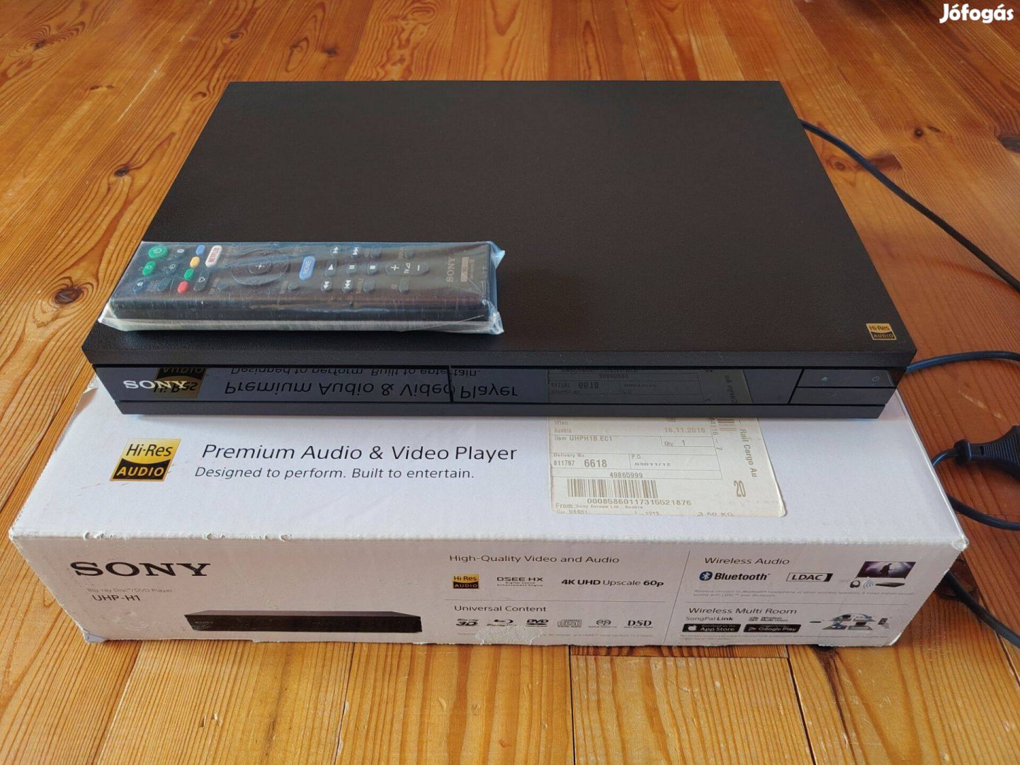 Sony UHP-H1 Blu-Ray lejátszó