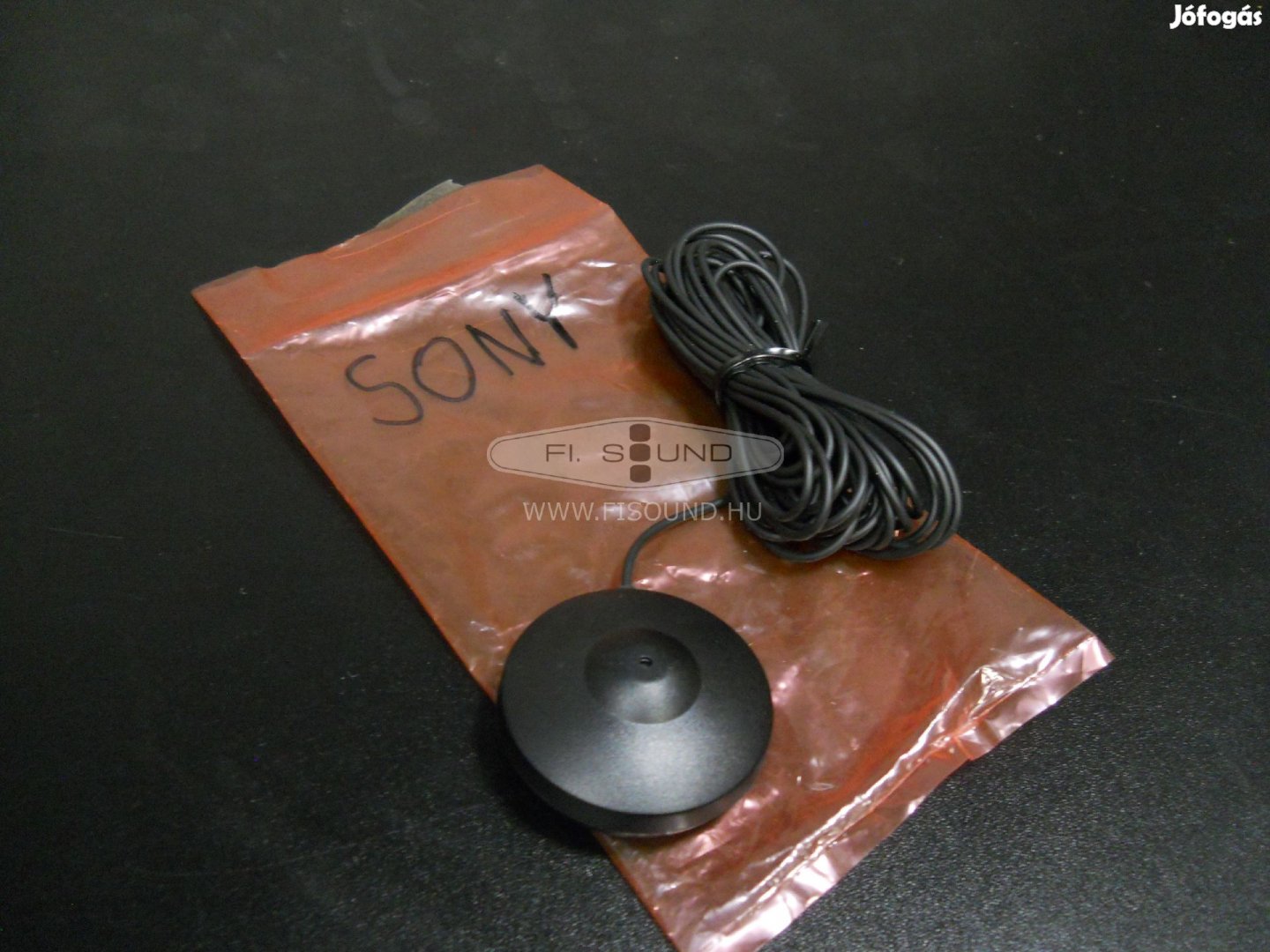 Sony ÚJ gyári bemérő mikrofon 5m-s kábellel