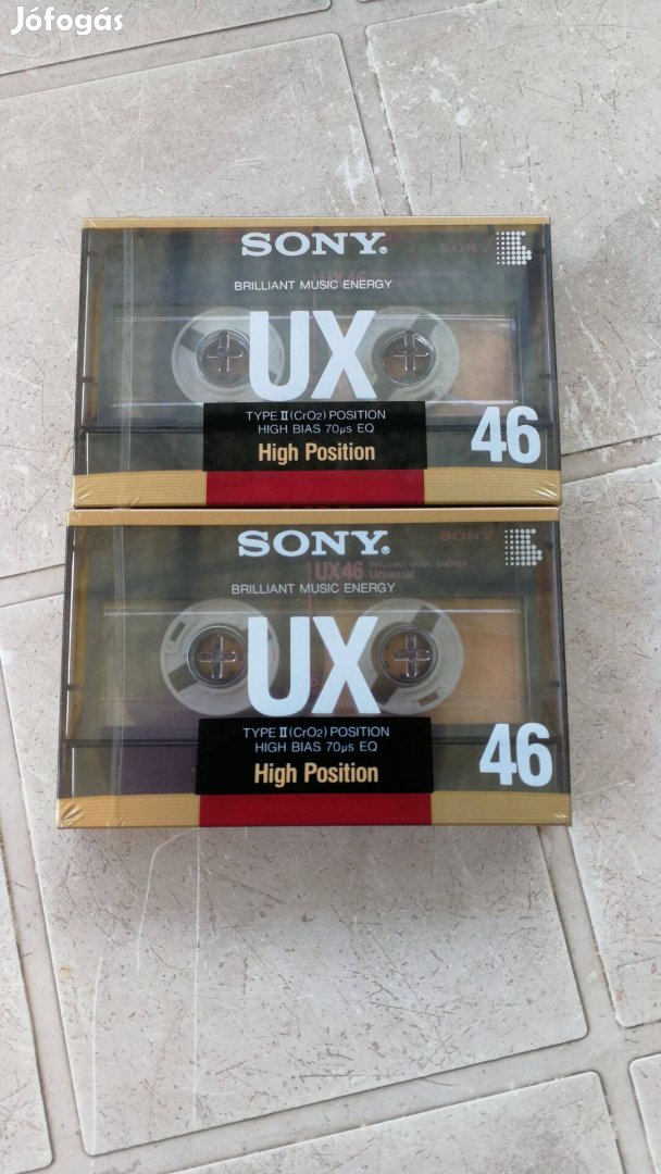 Sony UX-46 Nagyon Szép a fólia! 2db egyben