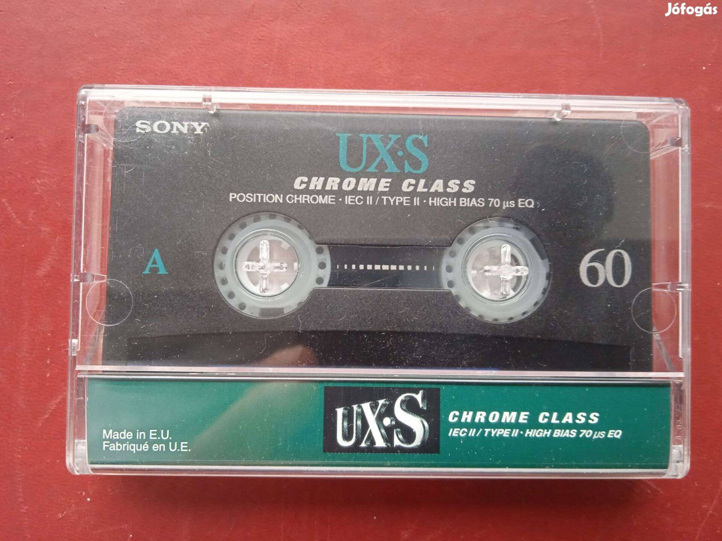 Sony UX S 60 Chome Class retro audio kazetta , gyűjtői állapot