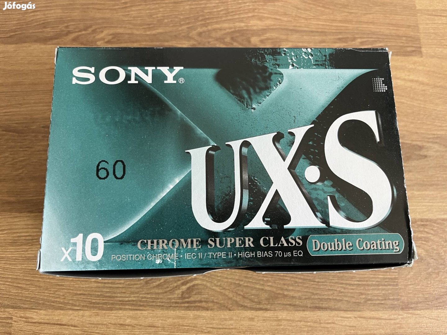 Sony UX-S 60 kazetták bontatlan 10-es dobozban