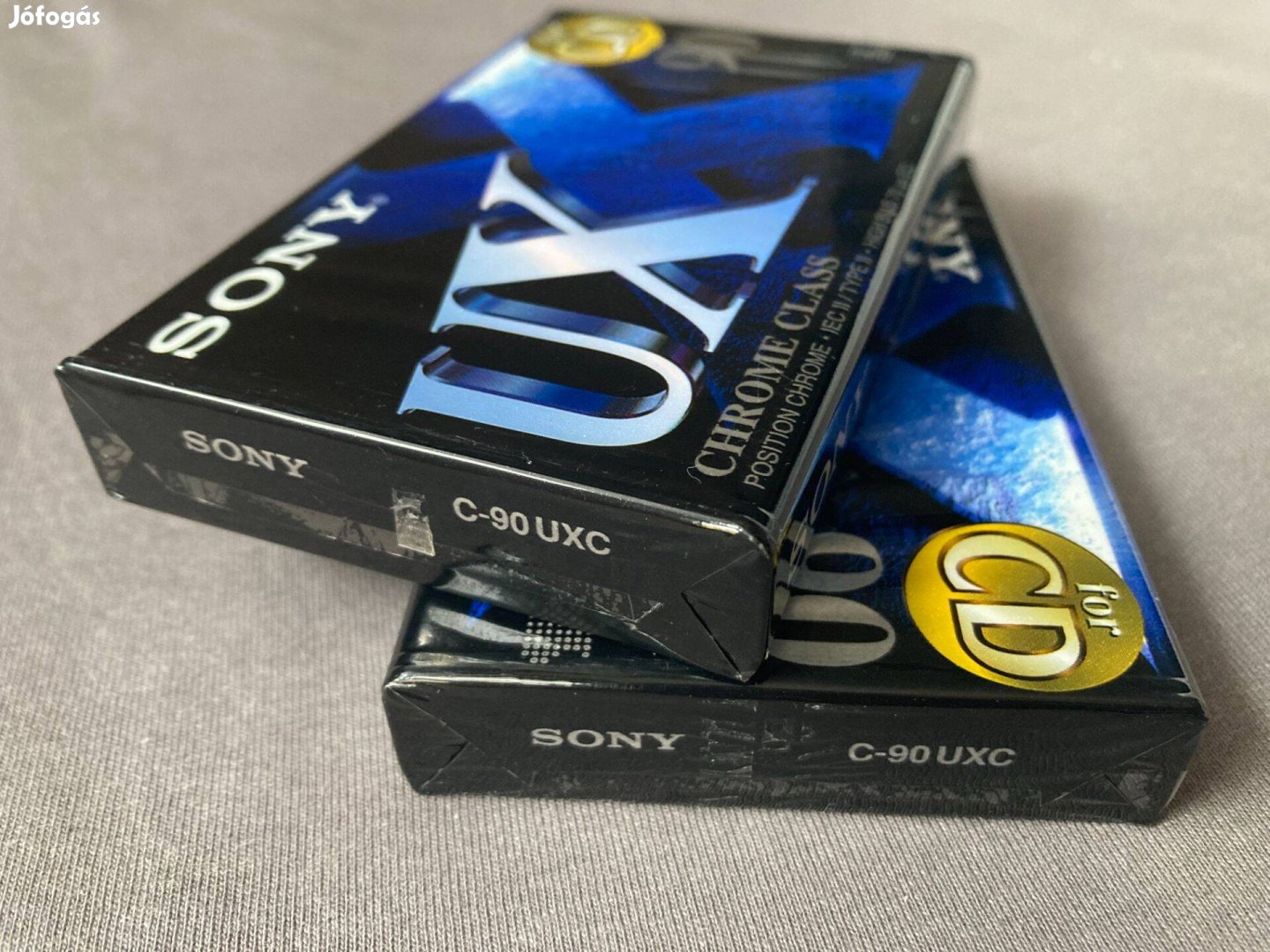 Sony UX króm szalagok kazetta magnókazetta 90 perc új párban