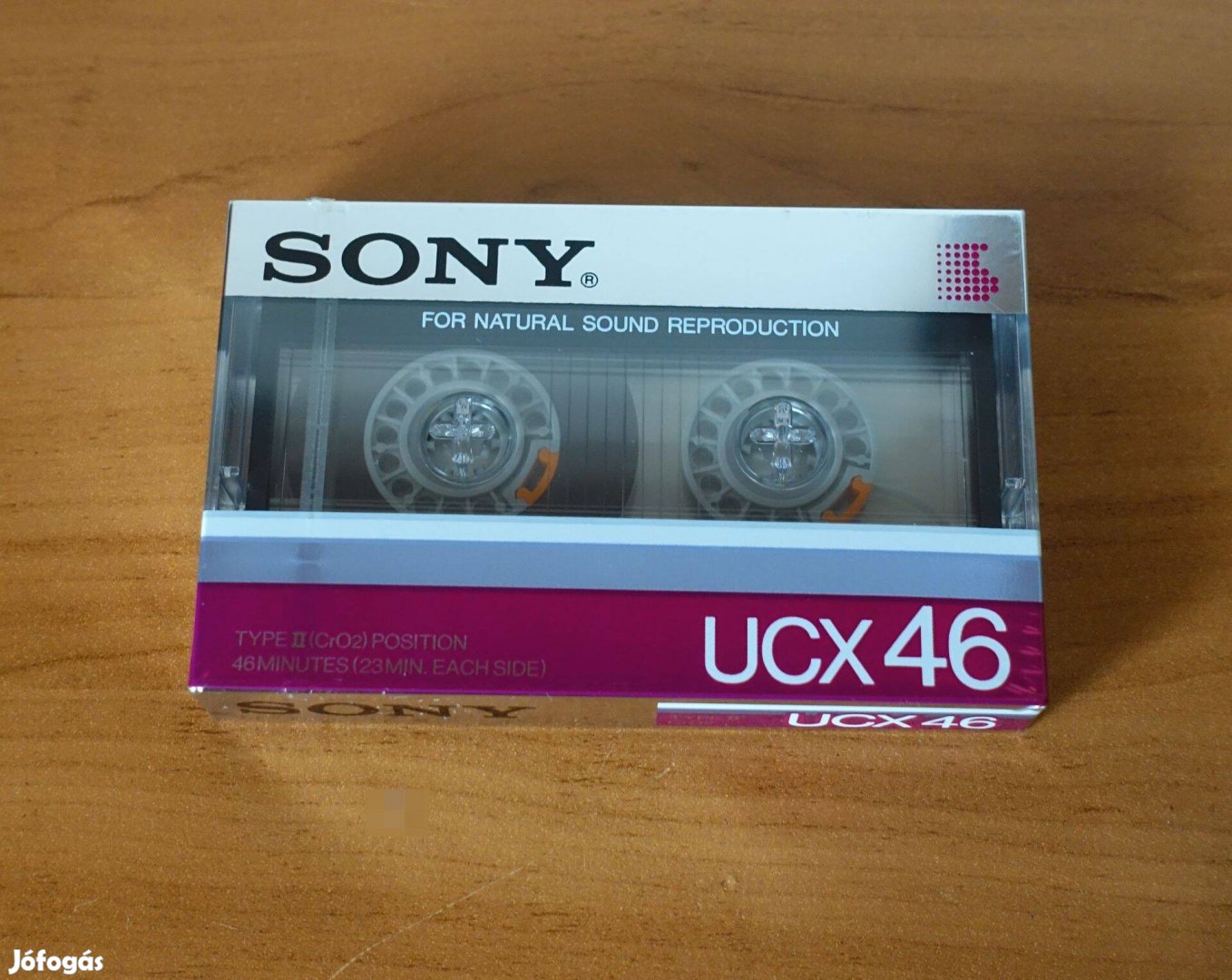 Sony Ucx 46 bontatlan krómos kazetta 1985 deck