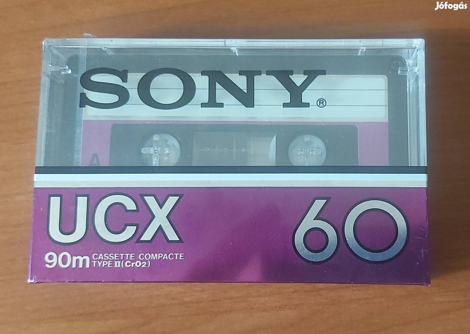Sony Ucx 60 bontatlan audió kompakt magnó kazetta CrO2 krómos type II