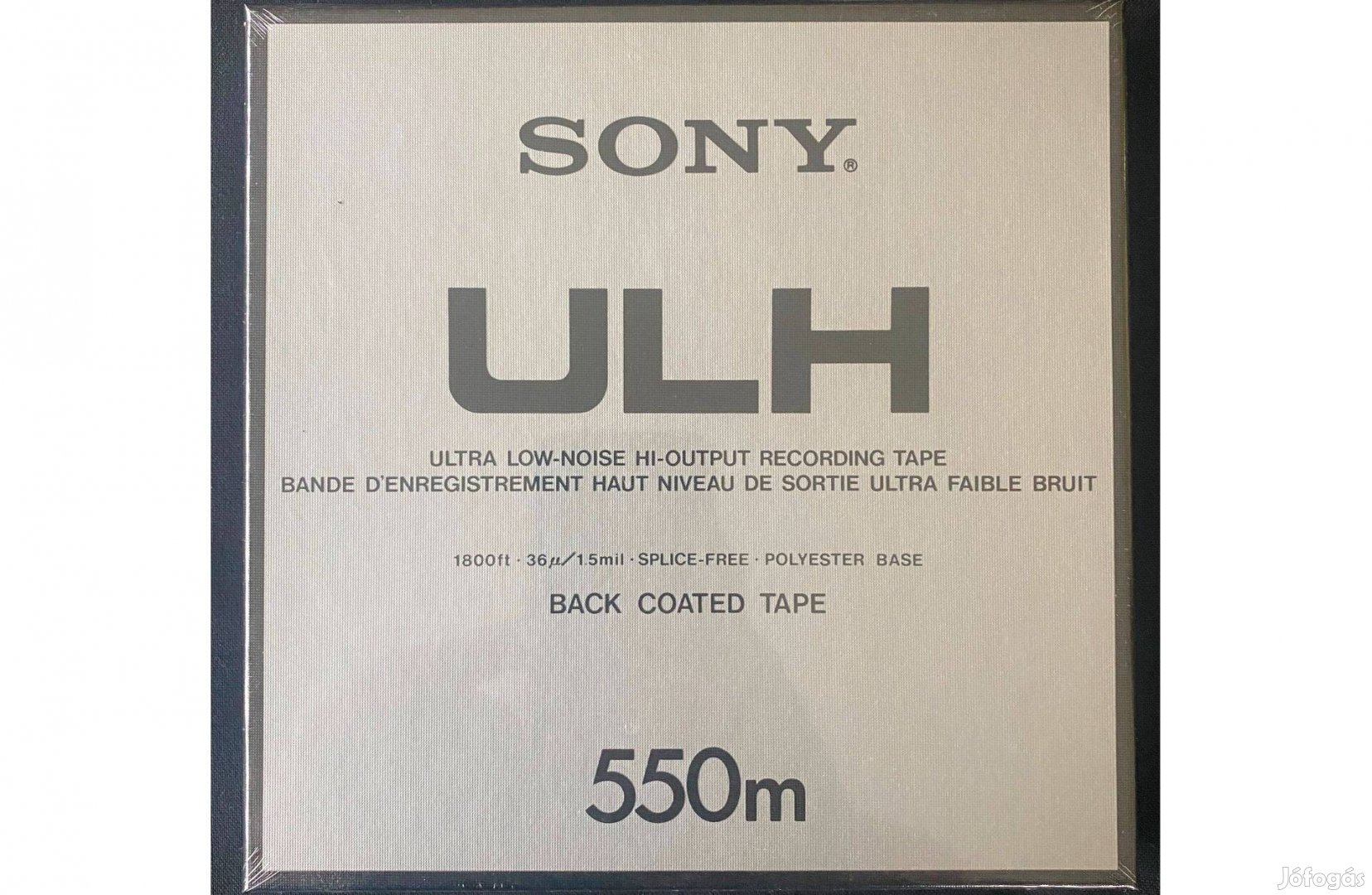 Sony Ulh orsós magnó szalag bontatlan, új állapotban 18cm