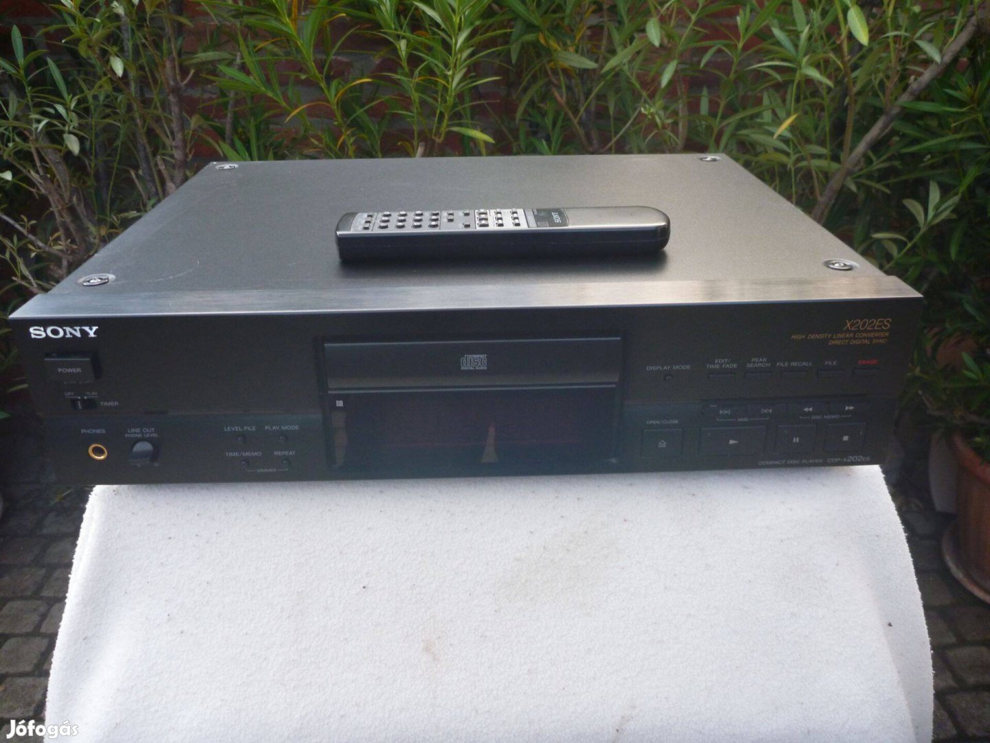 Sony VDP-X202Es cd lejátszó gyári távval