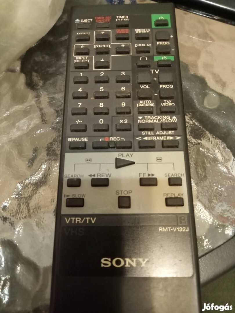 Sony VHS-Videó tv. távirányító eladó!