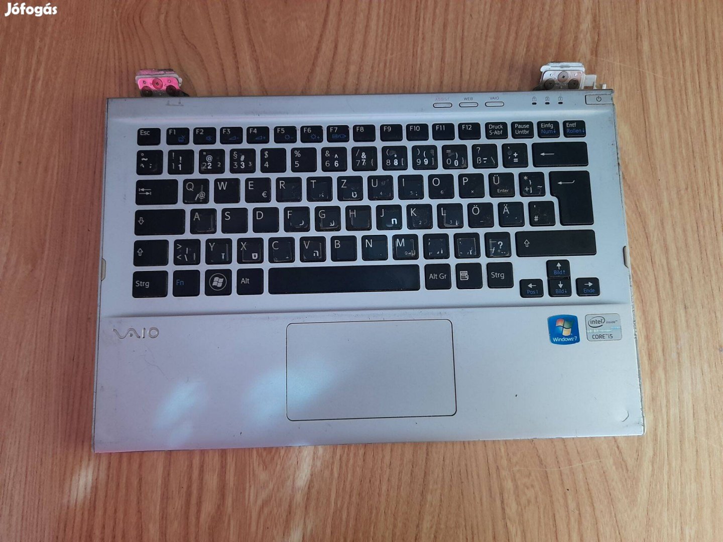 Sony Vaio SVT131A11M SVT1312V1Es laptop alkatrész