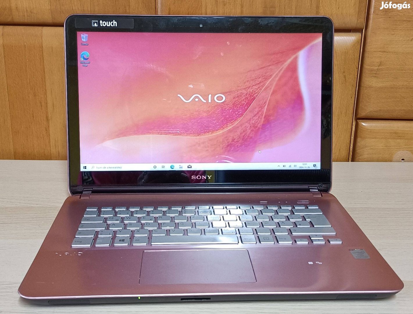 Sony Vaio Touch/14,1"-érintőkijelzős Laptop/Tökéletes működéssel